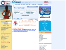 Tablet Screenshot of iwantacruise.com